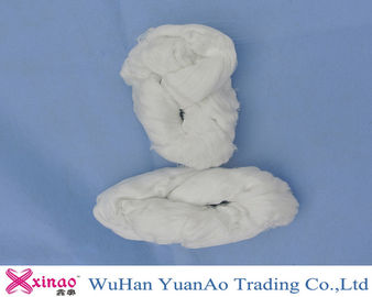 چین ویرجین سفید خام 100٪ اسپری پلی استر برای تولید پوشاک / دستکش / کلاه تامین کننده