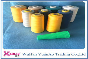100% Spun Polyester Industrial Sewing Machine Thread With 402 Count , OEKO Approval