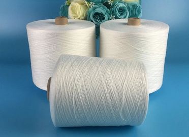 TFO Two For One Polyester Yarn , High Tenacity Polyester Yarn Raw White